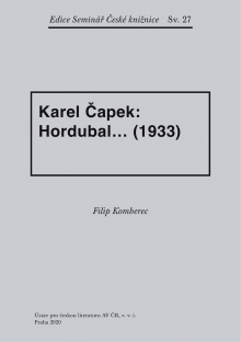 Karel Čapek: Hordubal